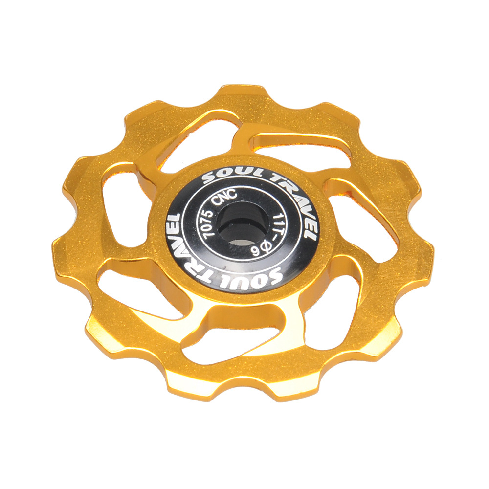 山地车自行车11齿后拨导轮公路车11t后拨陶瓷轴承导向轮导链轮