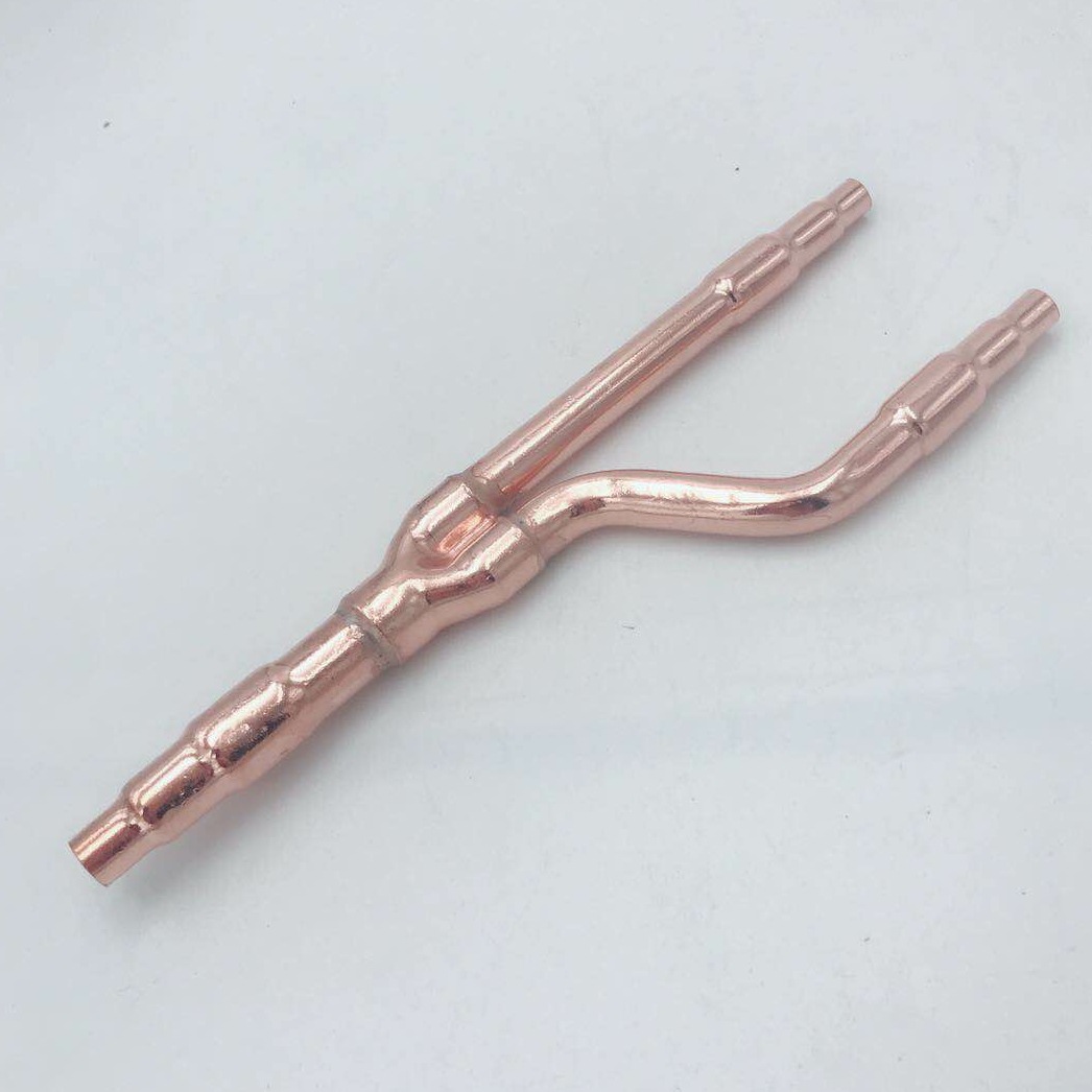 厂家推荐 优质品牌中央空调分歧管 空调分歧管 y2分歧管 批发