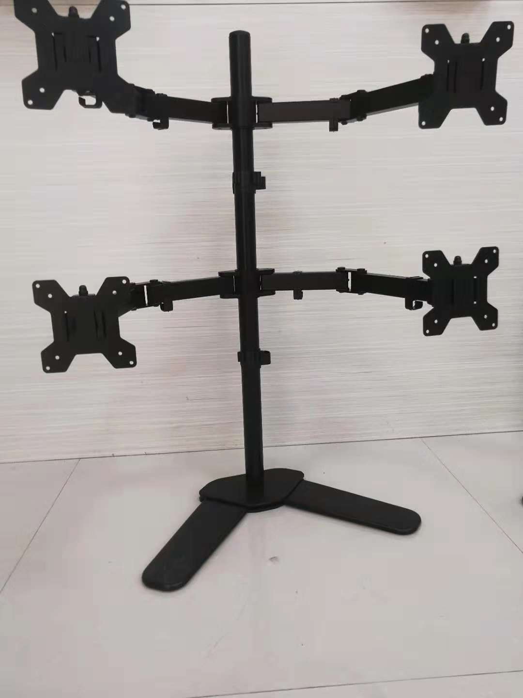 14-32寸四屏电脑显示器支架上下2屏桌面自由升降液晶4屏拼接旋转