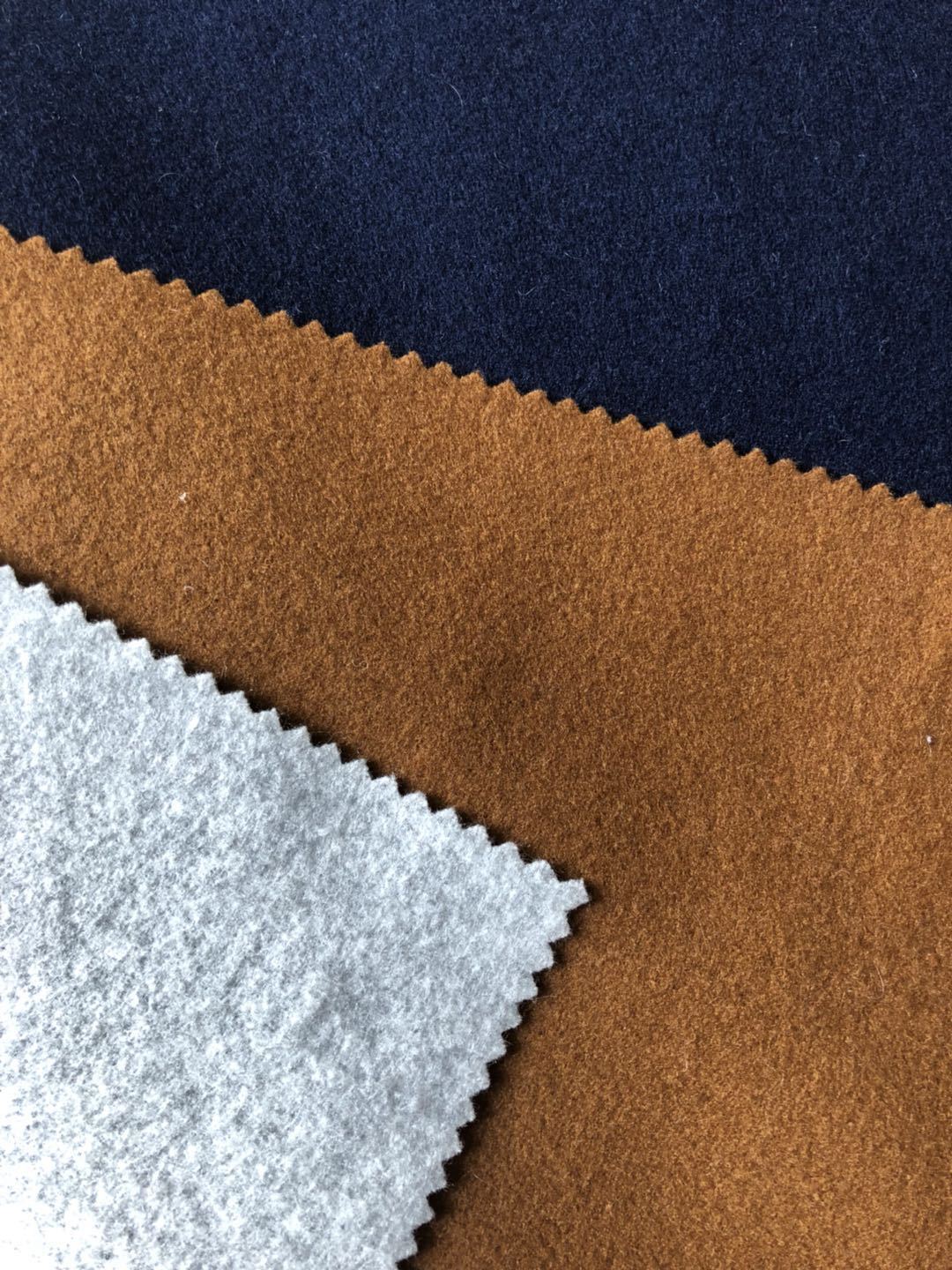 供应针织 粗针刺毛磨毛面料 tr仿毛针刺面料 秋冬外套仿毛呢面料