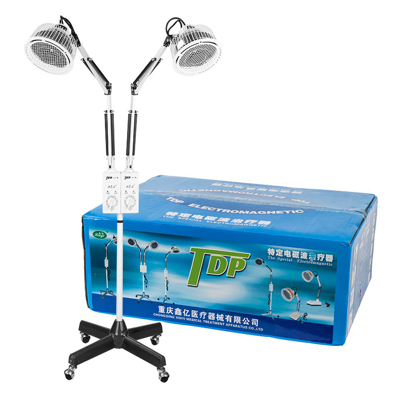 鑫亿牌tdp特定电磁波理疗器家用肩颈立式双头烤电灯神灯理疗仪