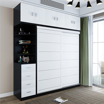 组装拼接可拆卸简易衣柜家具条套餐宿舍室内抽屉式防护组合防滑