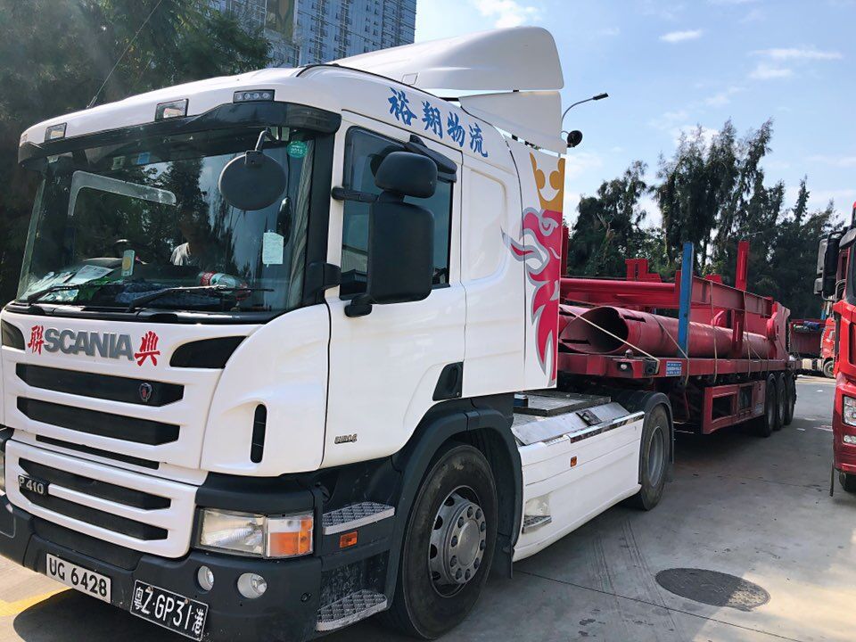 中港平板车中港大件货物运输