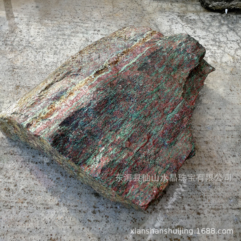 天然金红石 东海县产金红石矿石 一物一图