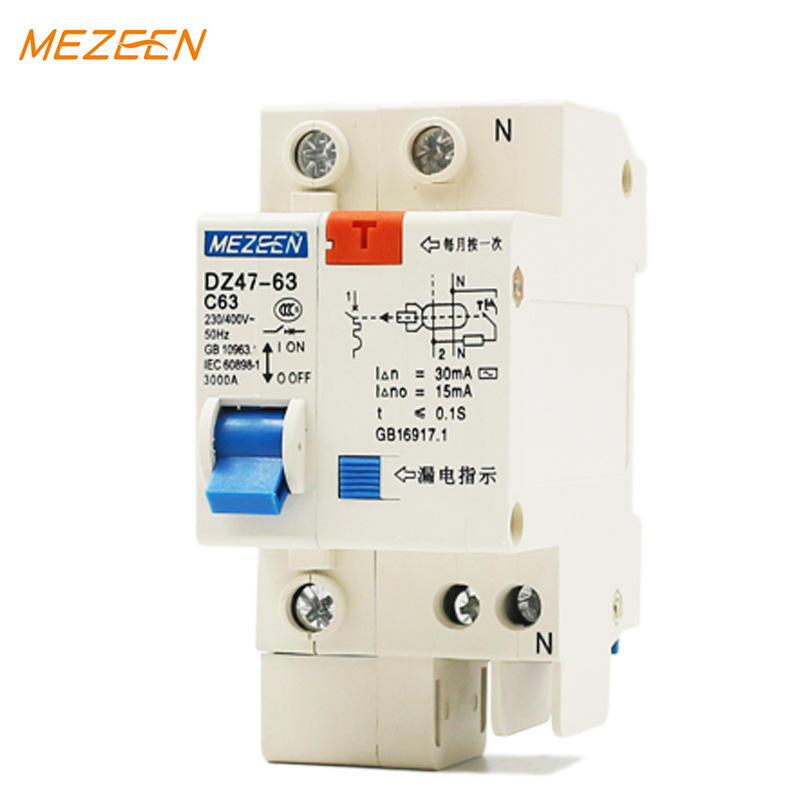 施耐德电气 断路器 空气开关 1p20a带漏电保护 ea9rn1c2030c-报价