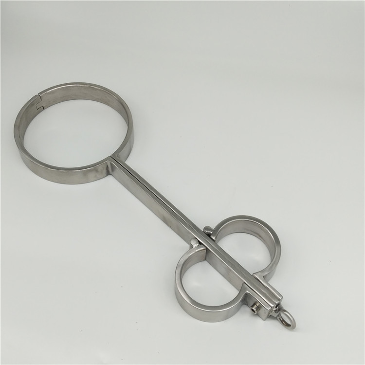 不锈钢成人情趣用品手颈枷拘束手铐脚镣bdsm一件代发