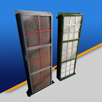 厂家供应人防设备管式油网滤尘器立式油网滤尘器 可加工定制