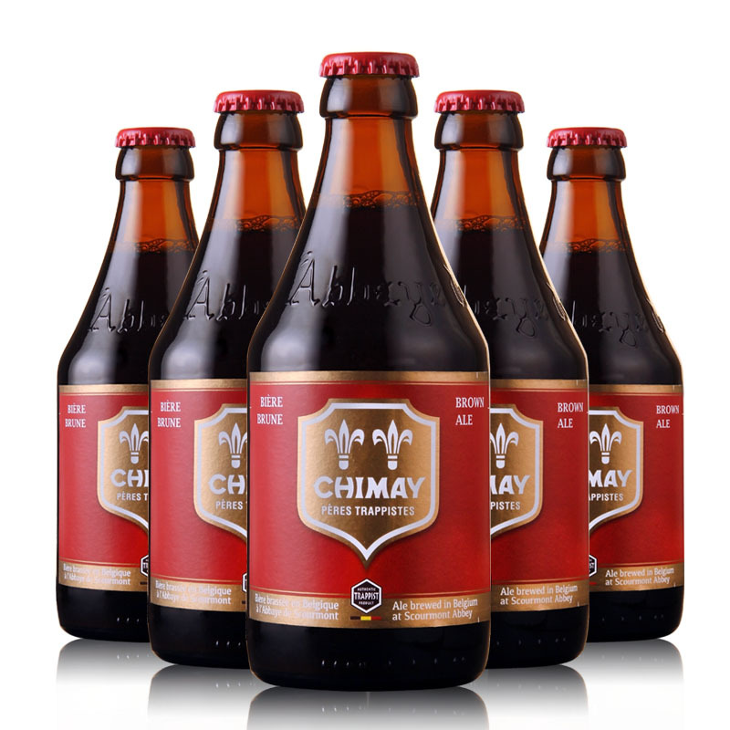 智美chimay红帽 比利时 精酿啤酒 330ml*24瓶整箱-阿里巴巴