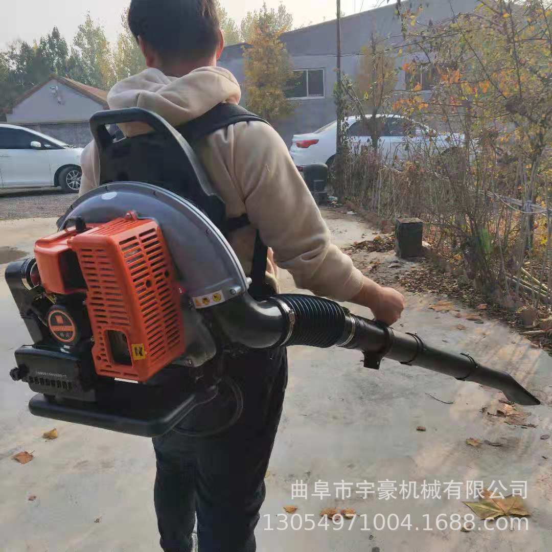 蔬菜大棚吹雪机汽油大马力吹叶机背负式吹灰机