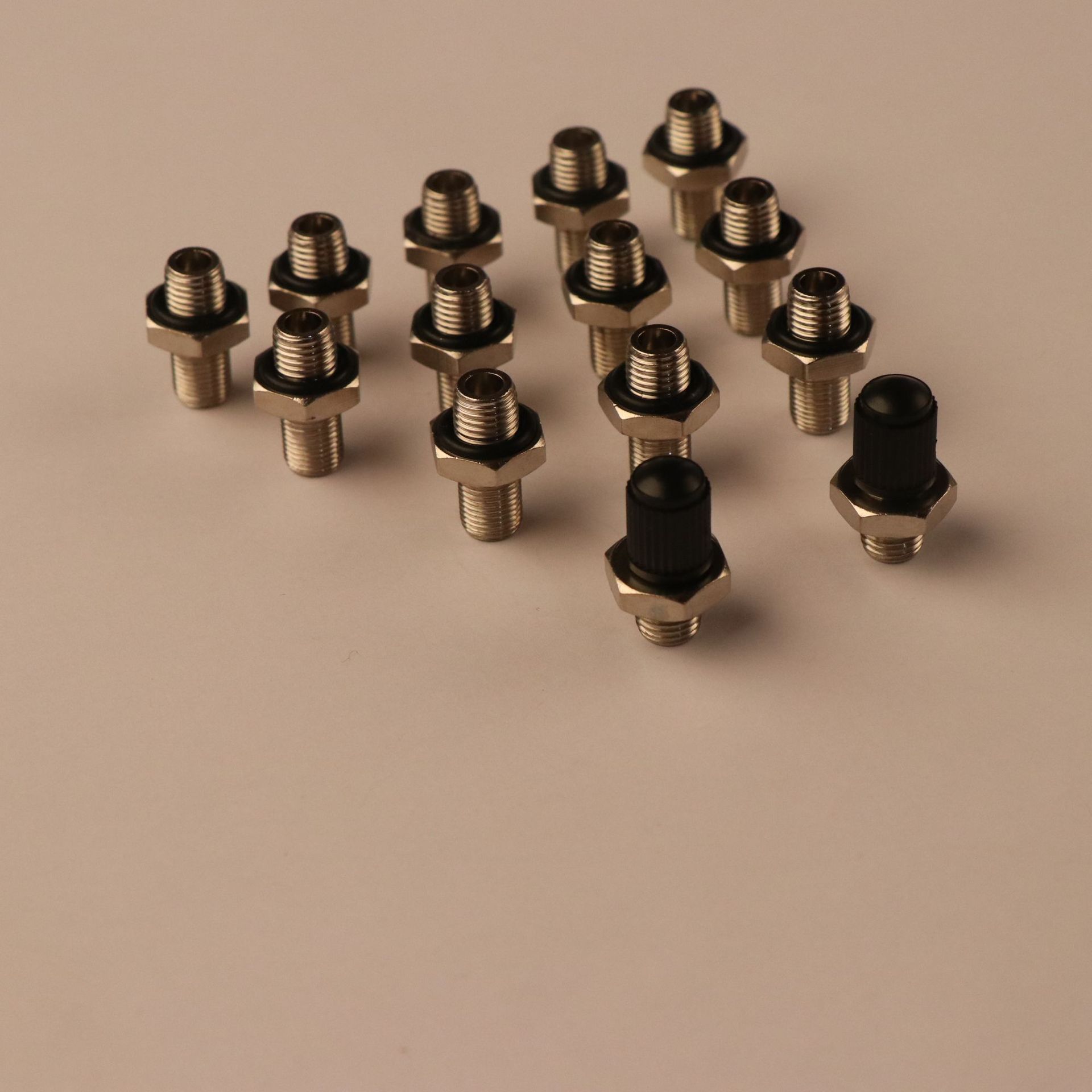 厂家直销高品质纯铜镀镍气门嘴