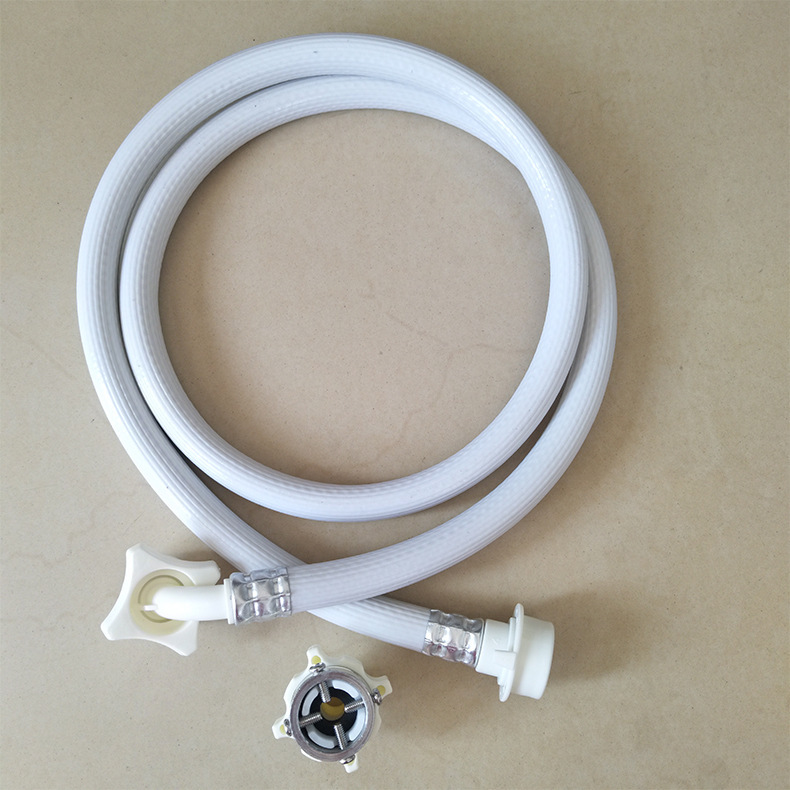 全自动洗衣机进水管通用型洗衣机上水管加厚防爆洗衣机管带钢头