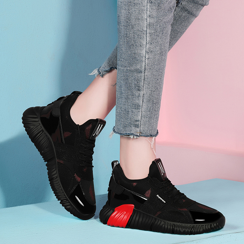 金丝兔外贸女式休闲跑步运动鞋2020春季新款时尚女鞋鞋子sneakers