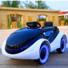 新款科幻儿童电动车四轮双驱电瓶车婴幼儿宝宝遥控汽车