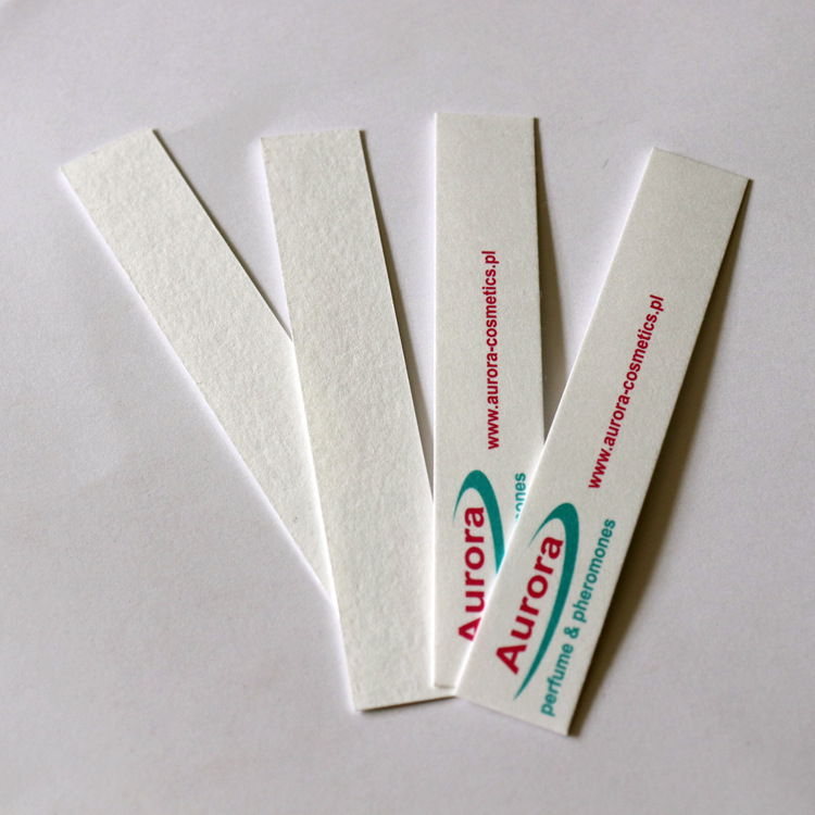 专业试香纸厂家 定制尖形闻香条 150*7mm试香条 可印制