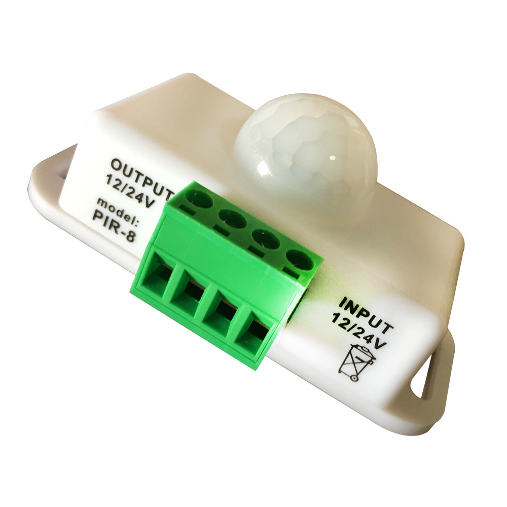 led智能红外线人体感应探头 感应开关 高敏感人体移动感应器12