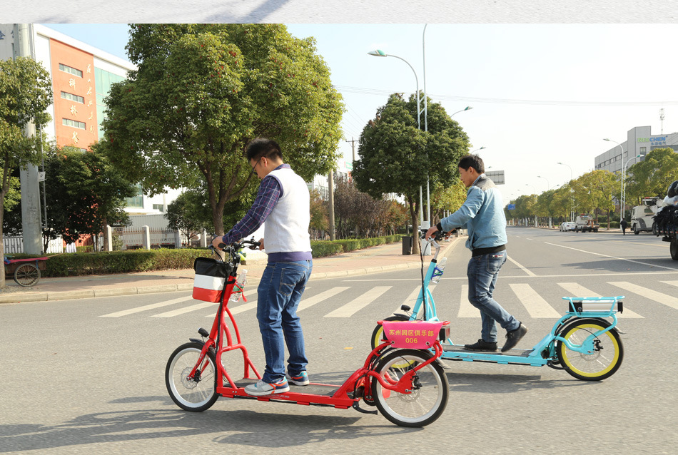 现货 嘿u漫步自行车 双碟刹舒适款 电动跑步走路男女休闲