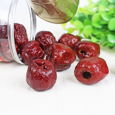 新疆哈密枣油炸哈密枣酥脆可口无核脆枣红枣120g包邮香酥脆枣罐装