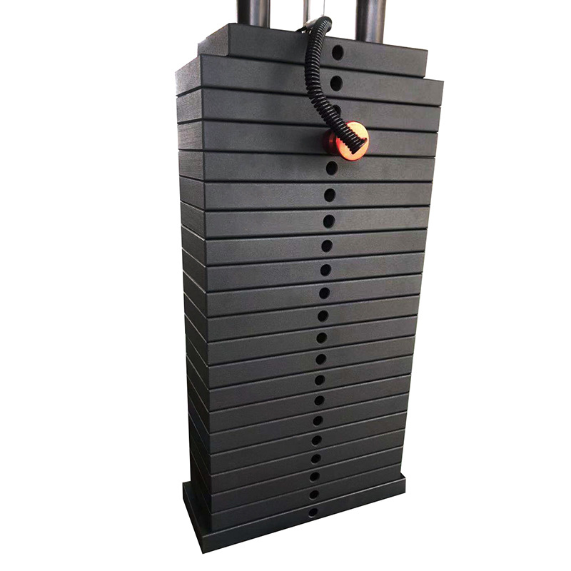 室内健身器材力量配重片批发 q235钢铁配重片 配重块厂家供应