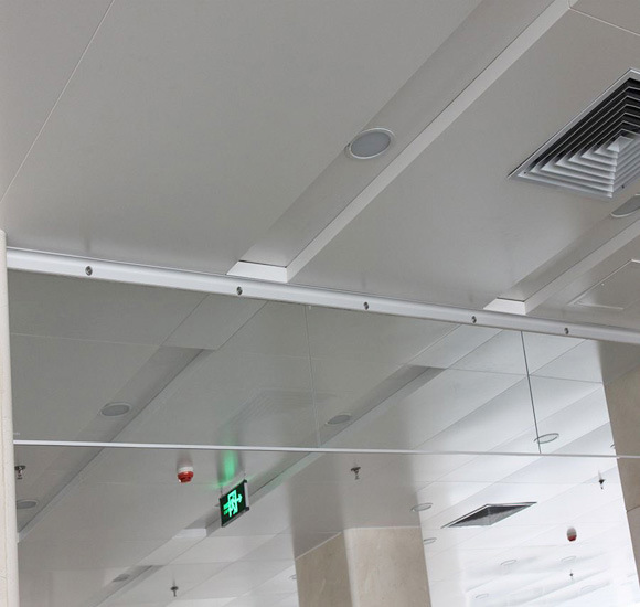 厂家供应挡烟垂壁 防火玻璃固定式挡烟垂壁