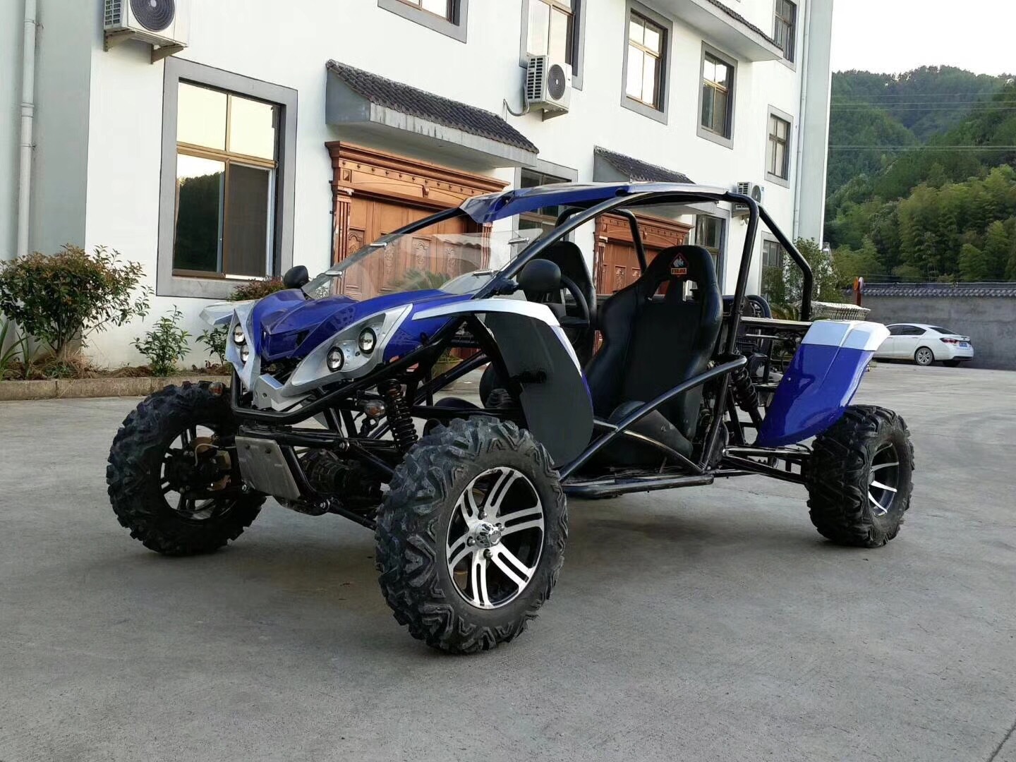 北极天500cc四驱越野山地摩托车沙滩车双坐成人全地形utv巴吉车