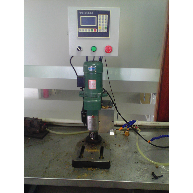 深圳表带零件半自动台钻钻孔机 钻孔控制器精密数控电机厂家定制