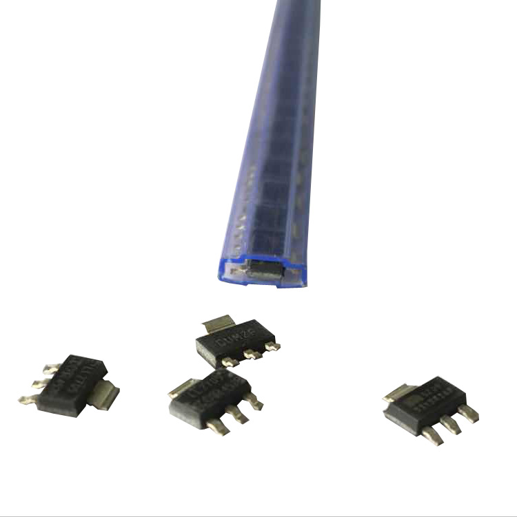 ic封装电子元件包装管ic芯片包装管pvc防静电包装管高透明塑料管