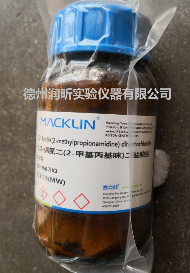 22偶氮二2甲基丙基咪二盐酸盐25g瓶972997924麦克林