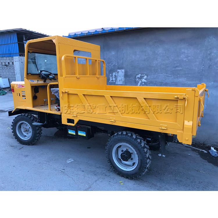 广西柳州翻斗自卸式运输车 四不像自卸式货车 爬山四驱工程翻斗