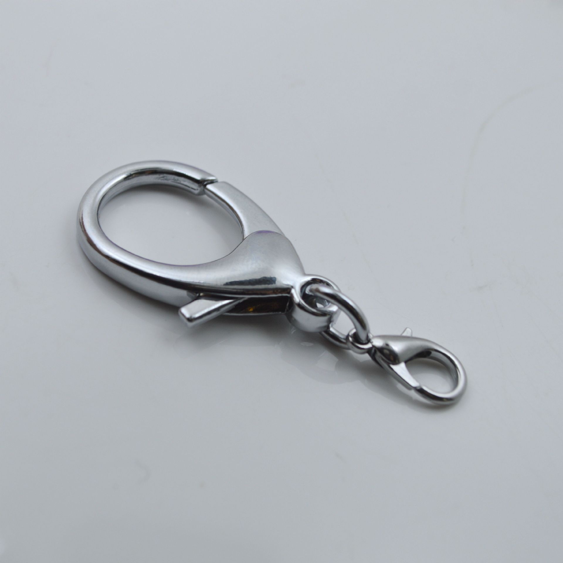 厂家现货金属封釉加厚大龙虾扣 16mm小龙虾扣钥匙圈diy饰品配件