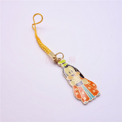 厂家专业定做金属手机挂件 电镀上色滴胶金属挂件 创意金属挂件定