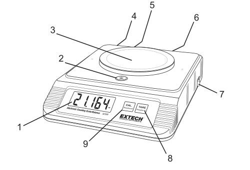 extech sc600电子计数秤/天平