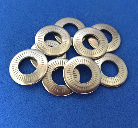 304不锈钢蝶形垫圈 鞍形单面花齿垫防滑垫片m3 m4 m5 m6 m8 -m20