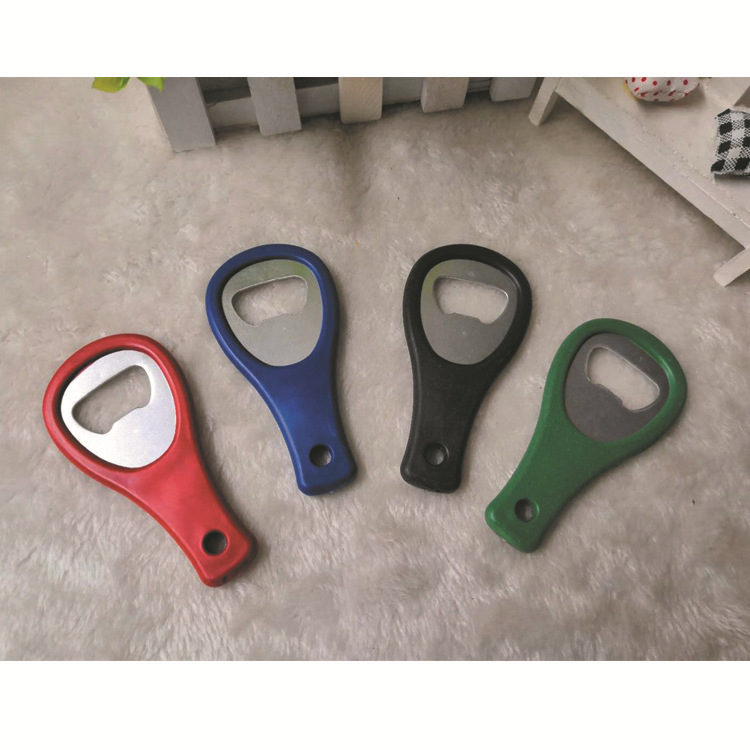 Factory Wholesale Plastic Bottle Opener Advertising Beer Open Tennis Rackets Beer Screwdriver Wine Opener Printable Logo