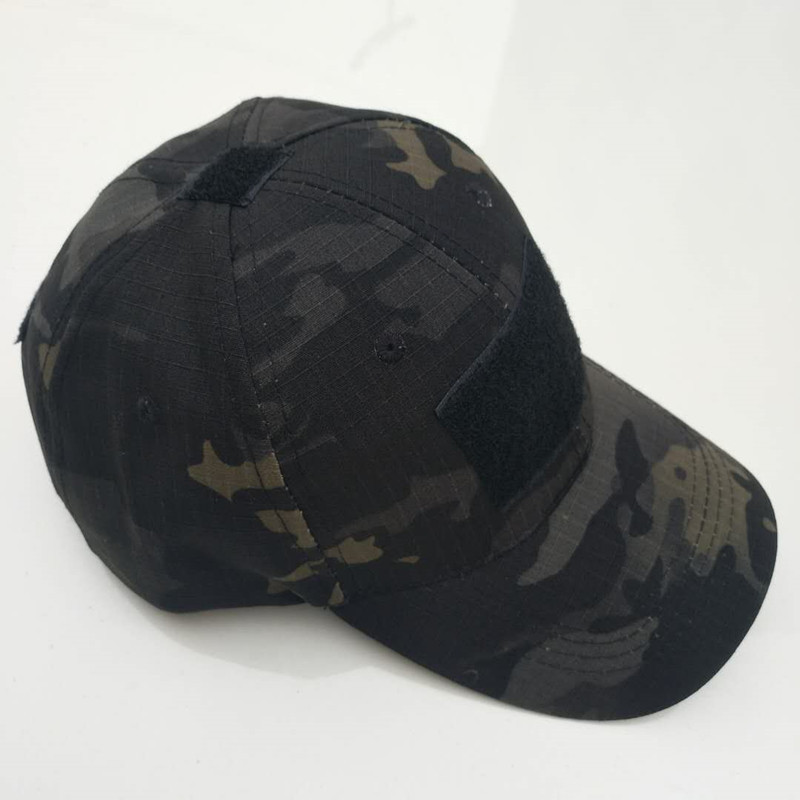 新款特种兵黑cp迷彩棒球帽战术运动户外拓展作训帽 利刃出击同款
