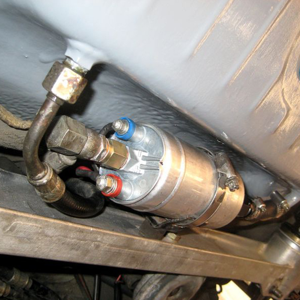 12v汽车改装高流量高压力外置044燃油泵0580254044 电子燃油泵