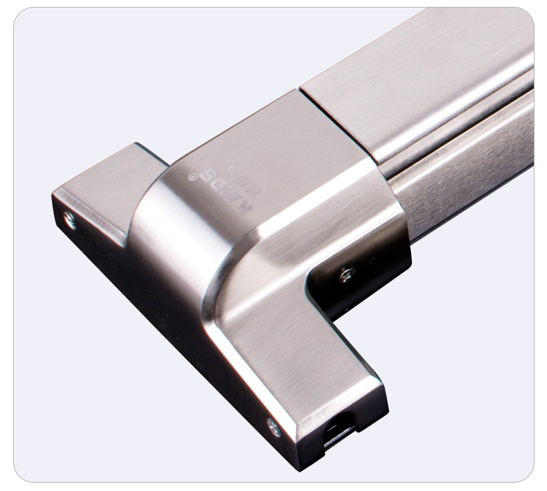 厂家不锈钢带天地推杠锁 酒店逃生锁推杠防火门锁 单向消防推杆锁