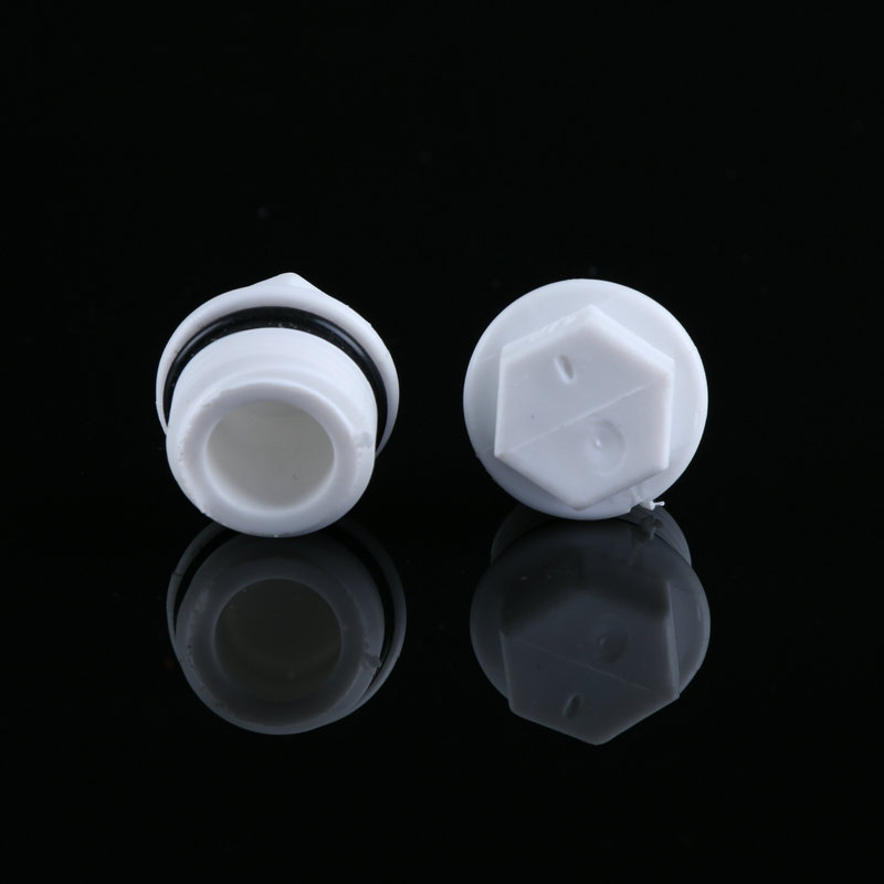 批发家装带垫丝堵 4分6分自来水管外丝堵头 塑料外牙堵头