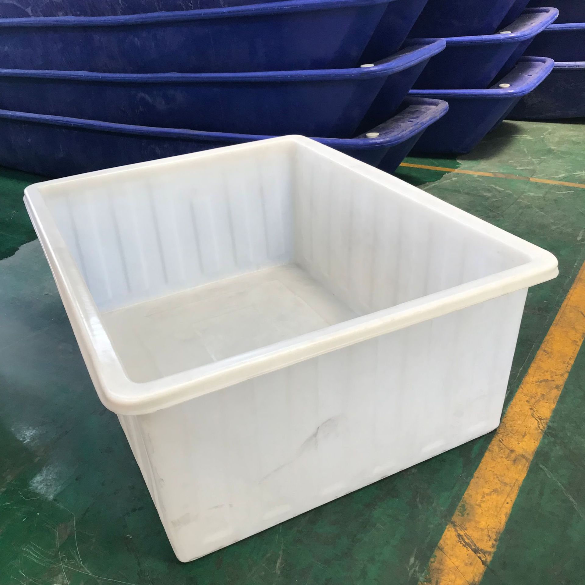 800升塑料水箱 方形塑料盆大水池水槽 泡洗瓷砖 油烟机浸泡装水桶