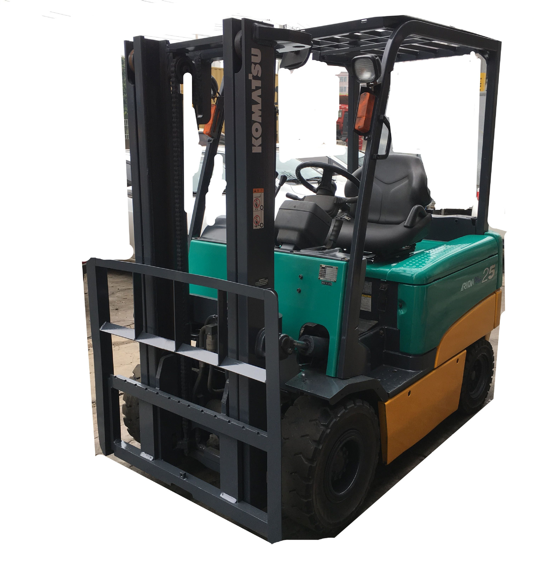 5吨komatsu四轮平衡重式电动叉车 电动叉车出租 电叉车出租