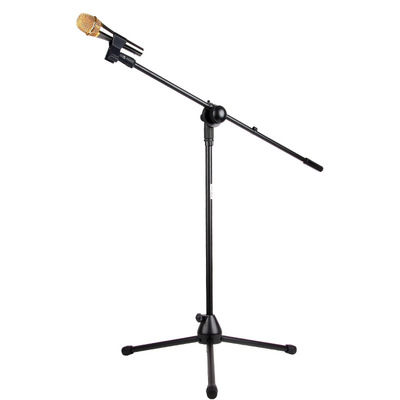 咨询艾肯icon mb-01加重落地咪架唱歌舞台表演专用麦克风落地三角