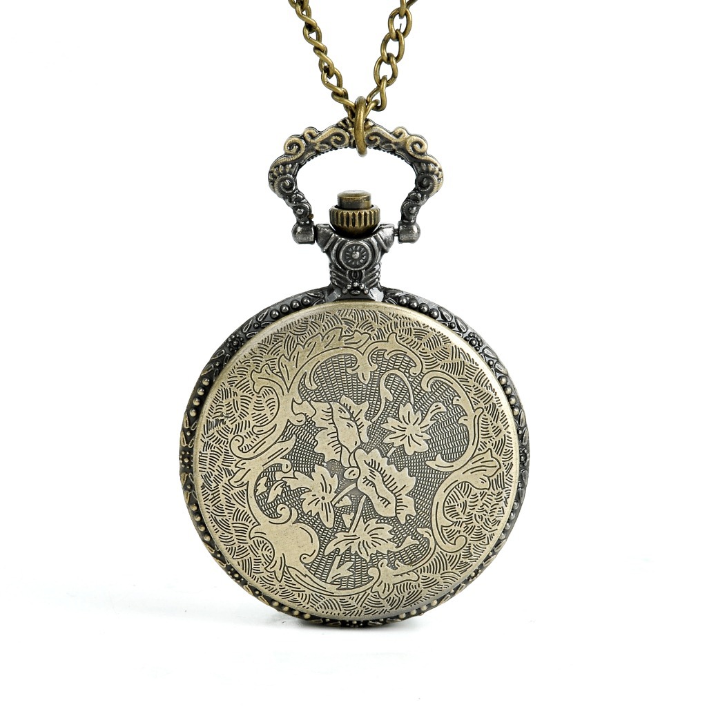 大号古铜兔子怀表现货批发