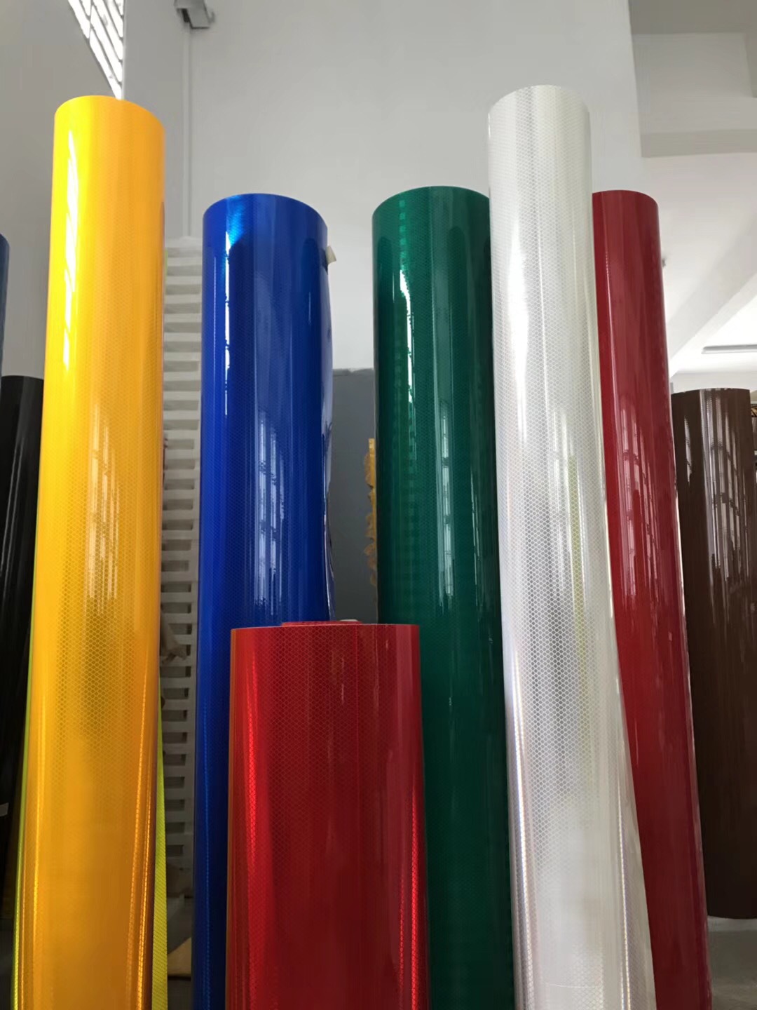 3m反光膜 钻石级道路反光标识dg3夜间反光材料刻字膜贴条 黄色