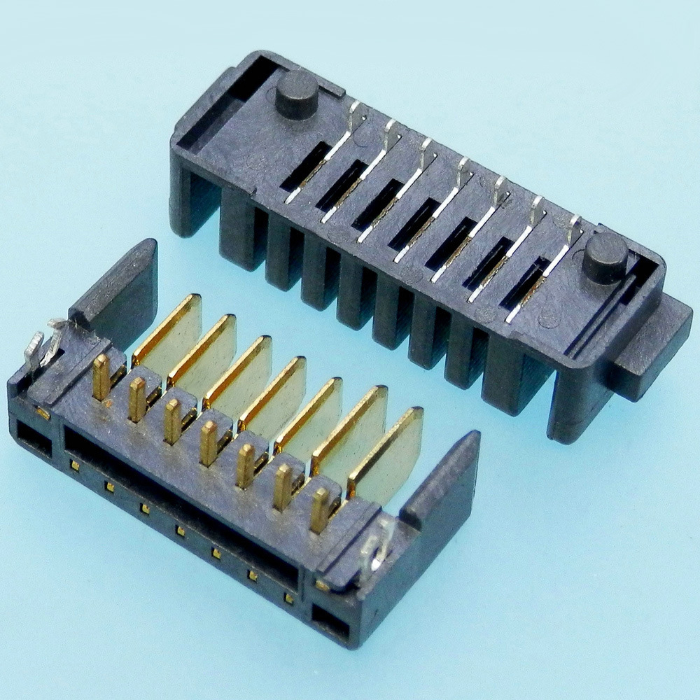供应7p充电端子锂电池插座连接器