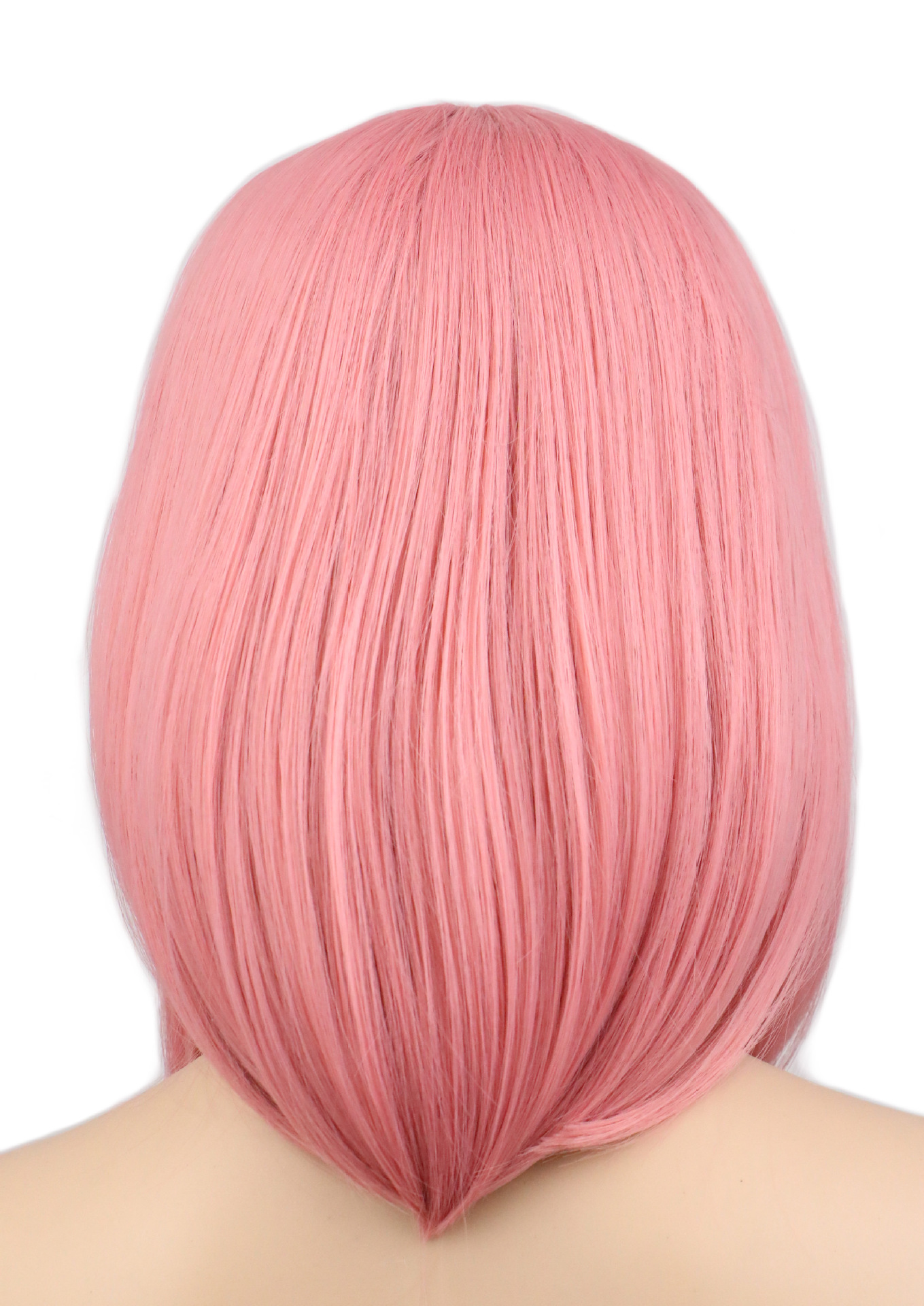 假发cosplay粉红万用波波头 游戏动漫cos假发高温丝现货跨境