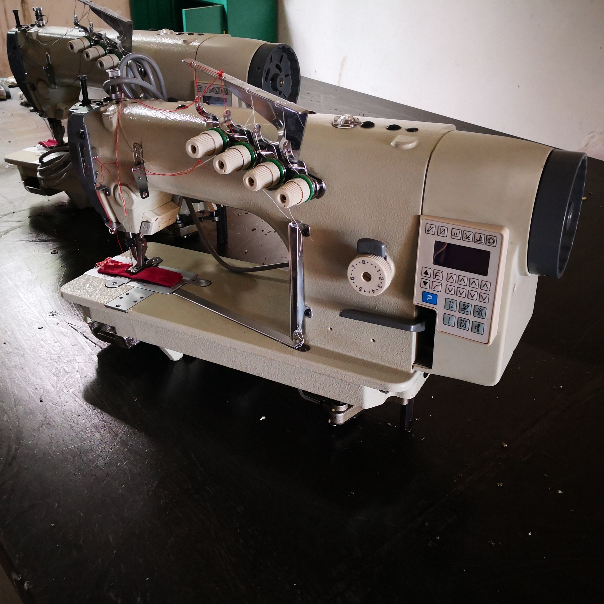 链式同步车 不换底线同步车 单针 双针 三针dy链式反向平缝机