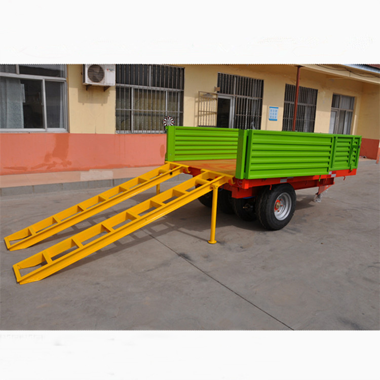 斗车 多功能农用拖车 浮动支架拖车 水稻收割机拖车 加工定做