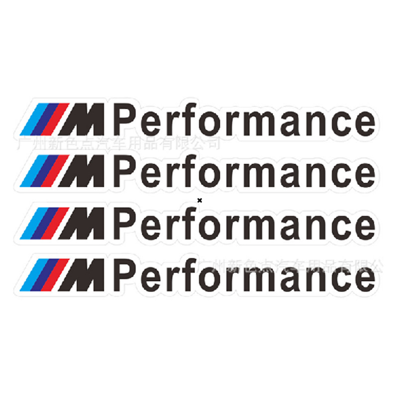 适用于bmw x1x2x3 5系通用外拉手贴 汽车后视镜贴纸 mperformance