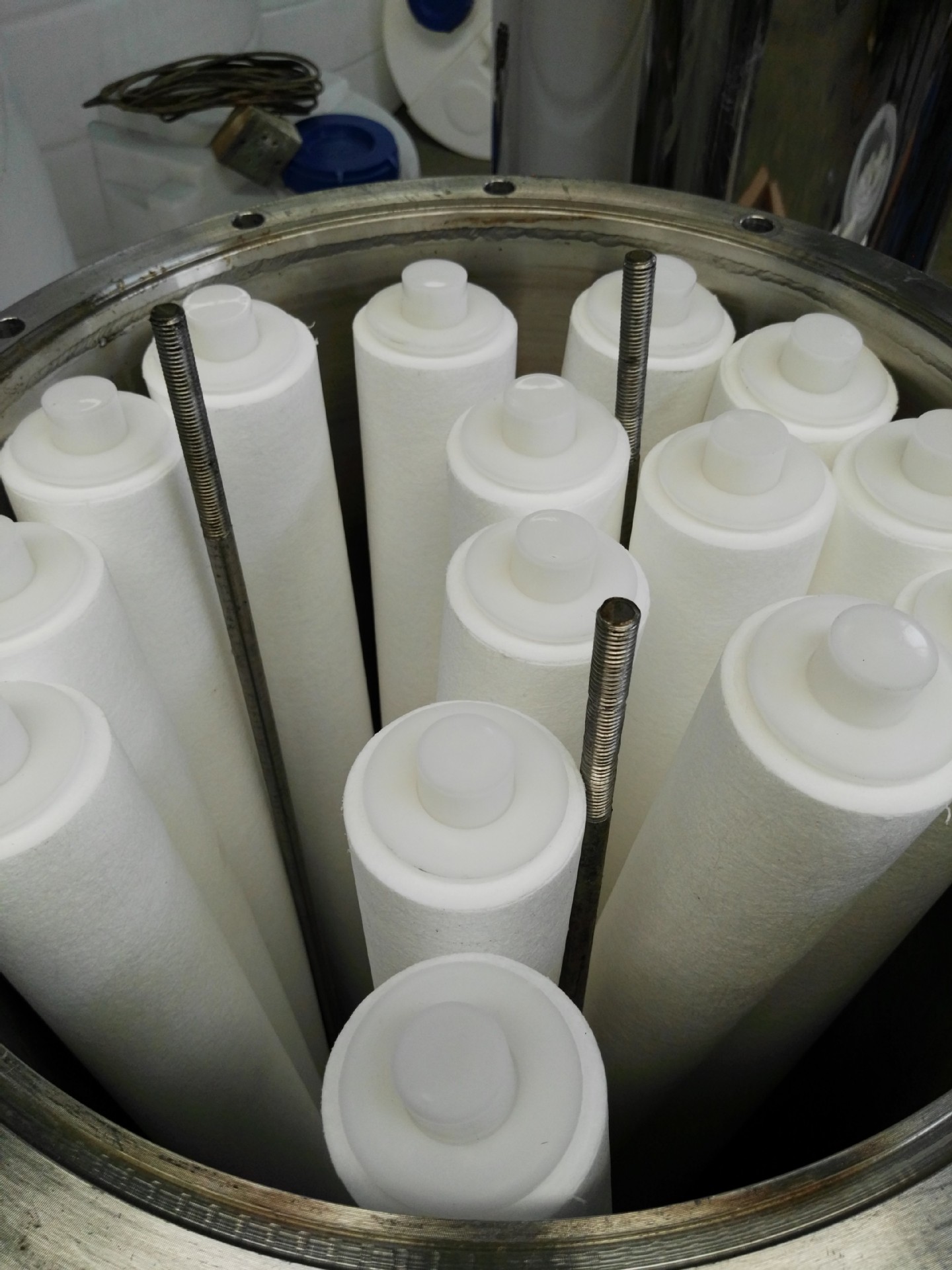 过滤机pp棉芯长51cm直径60mm纯净去离子水处理设备前级过滤器滤芯