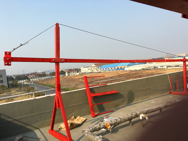 杭州电动吊篮外墙维修空调安装玻璃幕墙镀锌施工630吊筐厂家直销