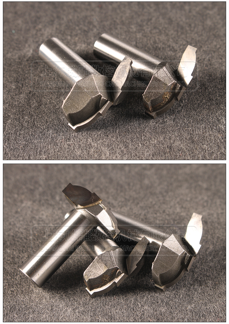 威特凸敏弧刀木工修边机刀头橱柜移门异型花边门板雕刻刀【包邮】